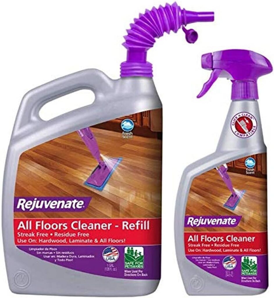 Hardwood floor cleaning product